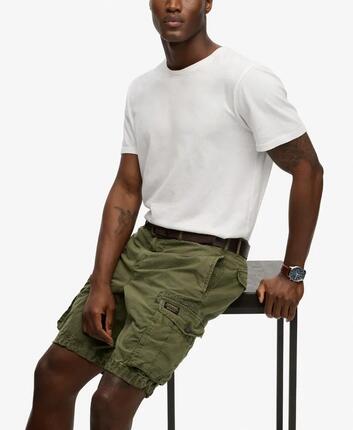superdry Parachute Light Shorts — Ripstop léger, coupe relax