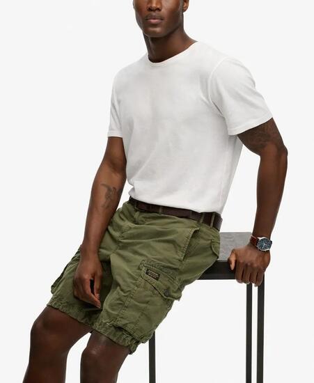 superdry Parachute Light Shorts – Ripstop vintage, coupe relaxed
