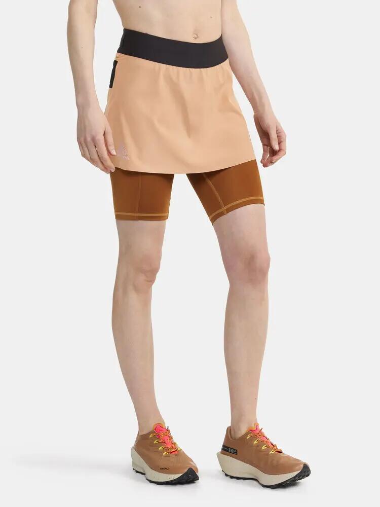 craft PRO Trail 2in1 Skirt W – gonna trail 2‑in‑1 resistente e stretch 5/7