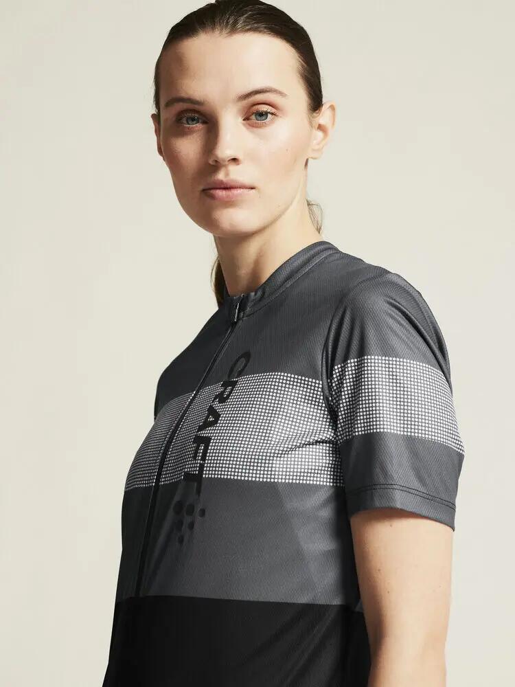 craft Maillot CORE Endur Logo W — Jersey vélo stretch en polyester recyclé 5/7