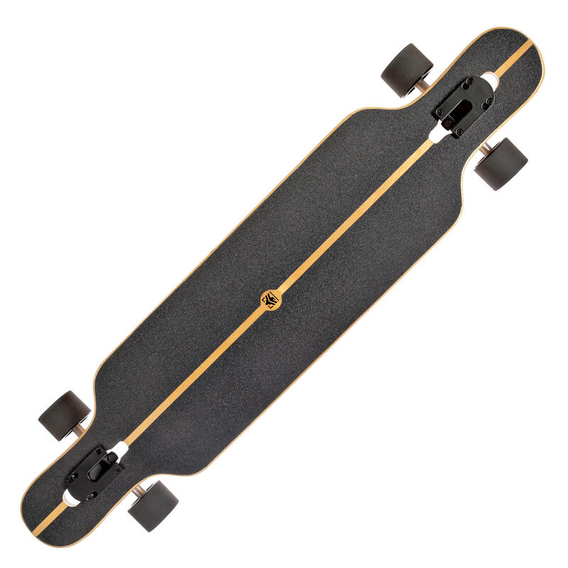 Skateboard Longboard Solid Massiccio/Nero