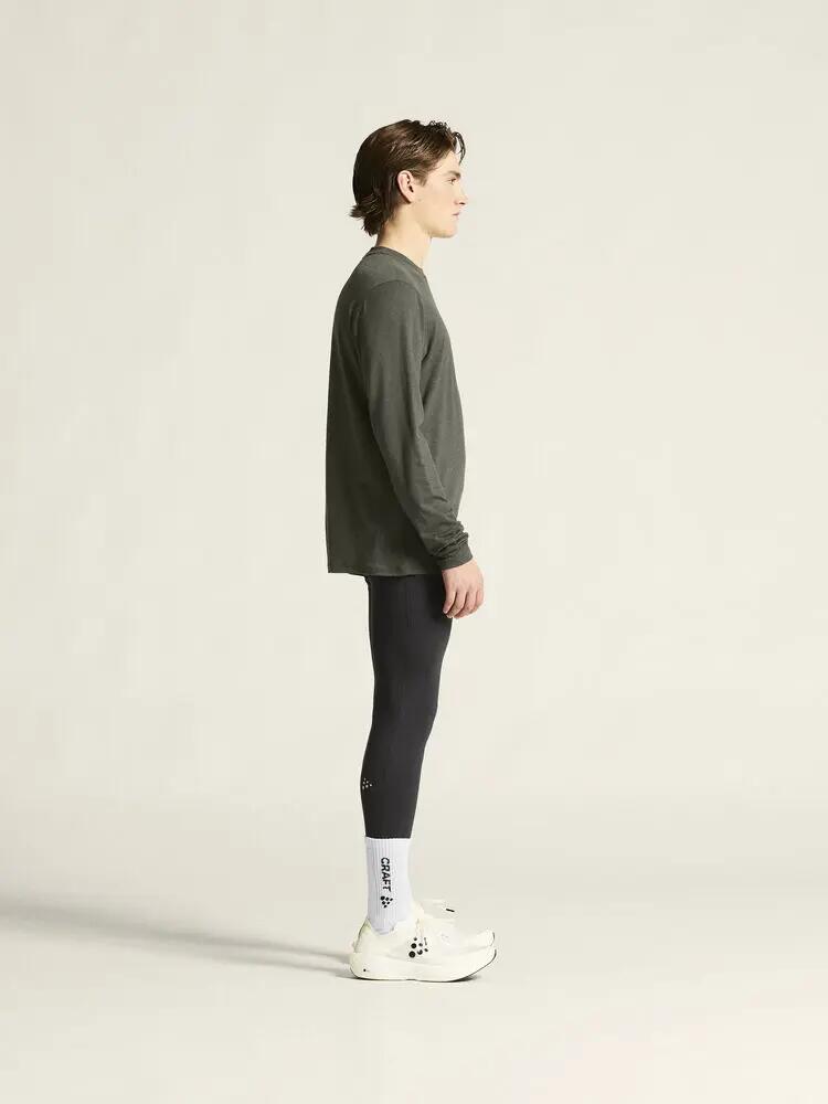 craft Wool Jersey LS CN M – Maglia manica lunga in merino, 95% lana 4/7