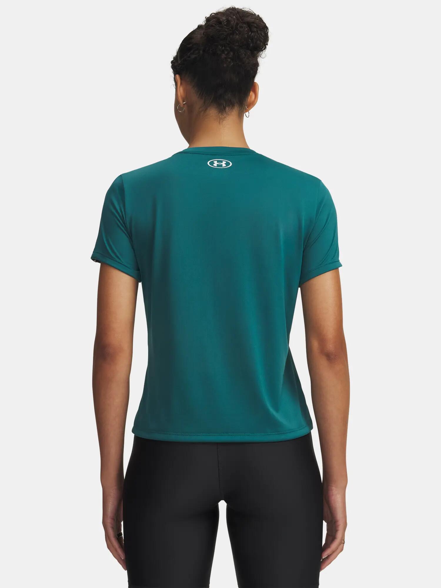 Koszulka treningowa damska Under Armour Tech Wordmark Tape 2/3