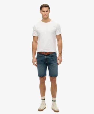 Superdry vintage straight shorts van 100% biologisch katoen
