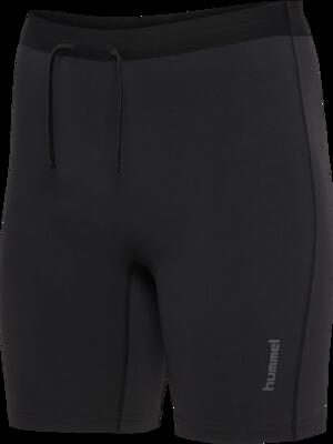 Hummel hmlhybrid m short tights - zwarte hybride short-tight met compressie