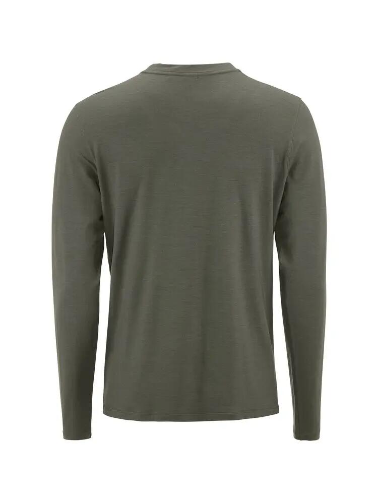 craft Wool Jersey LS CN M – Maglia manica lunga in merino, 95% lana 2/7