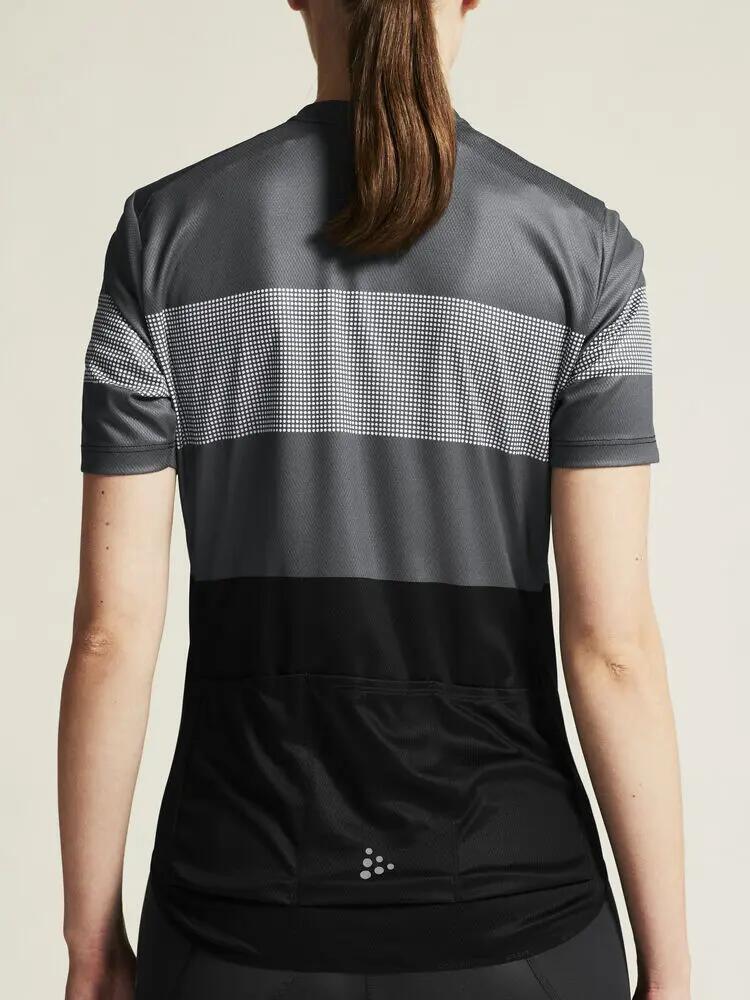 craft Maillot CORE Endur Logo W — Jersey vélo stretch en polyester recyclé 2/7