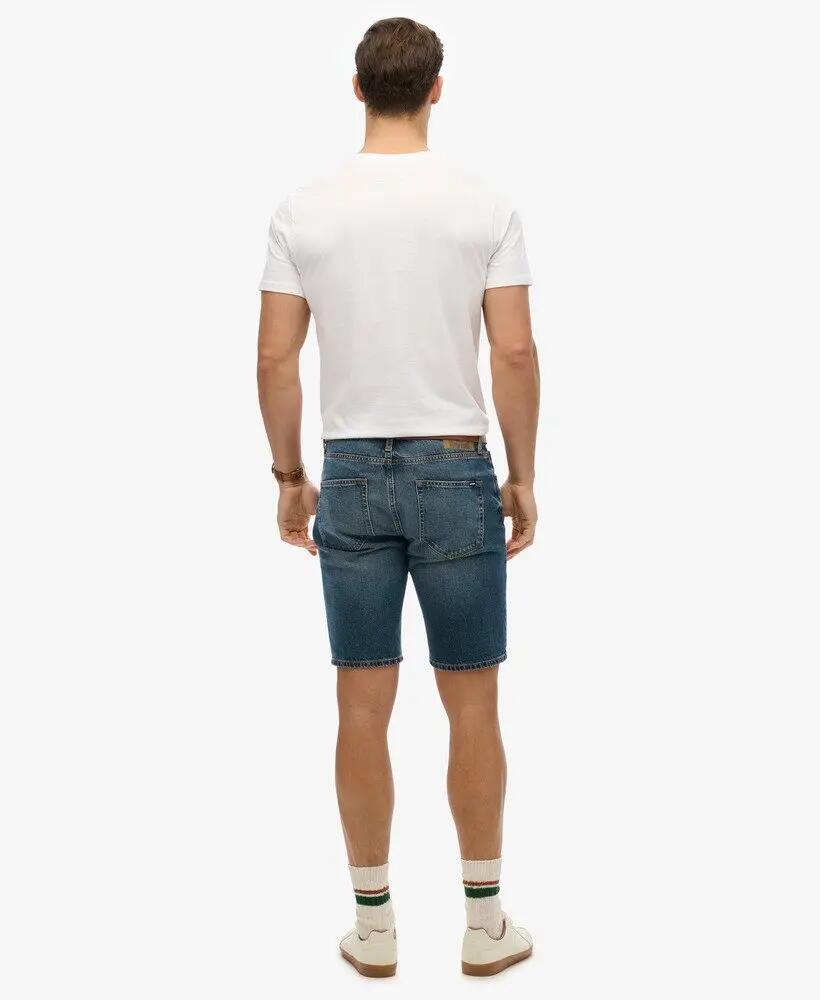 superdry Vintage Straight Shorts em Viper Vintage Indigo 5/7