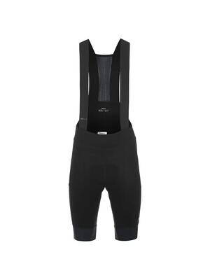 Craft endur cargo bib shorts c1 w – zwarte cargo bib met c1-zitstuk