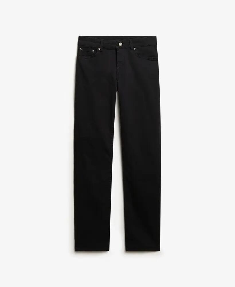 superdry Pantalon Slim Sateen taille mi-haute — Coupe ajustée 7/7