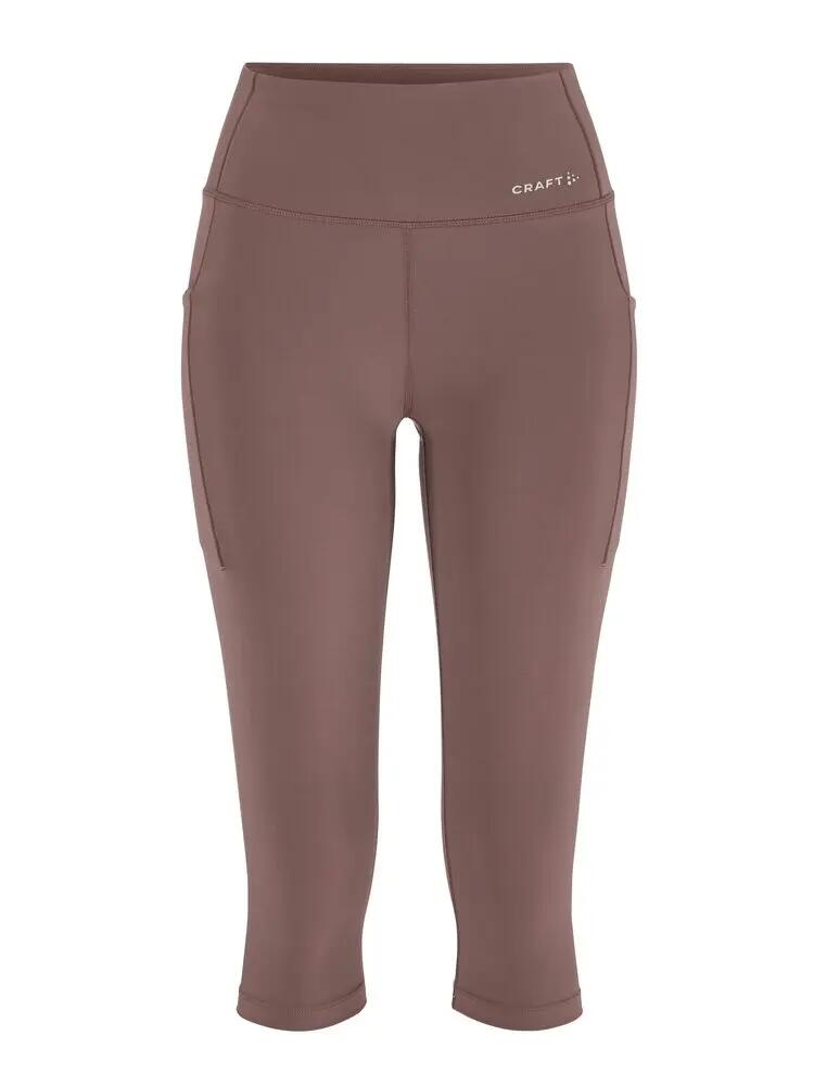 craft Essence Capri 3 W — capri técnica com cintura larga e bolsos 2/4