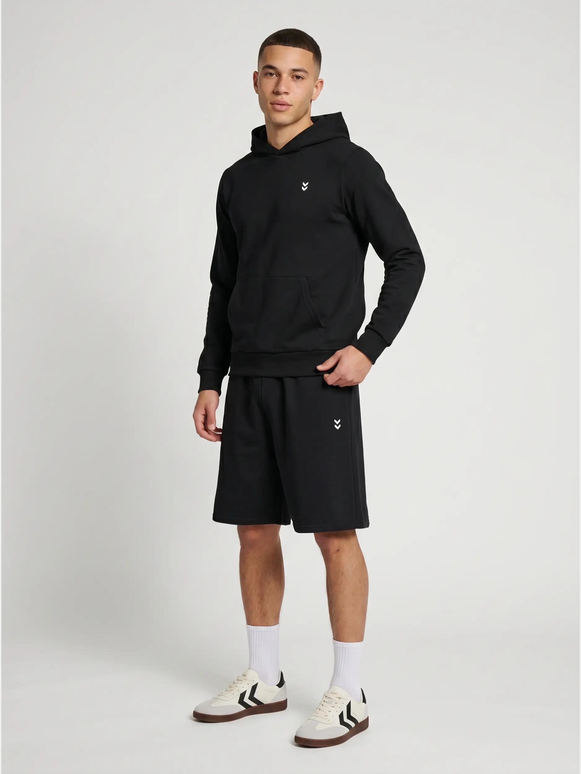 hummel Calções hmlPULSE LOOSE SWEAT SHORTS em mistura de algodão 4/5