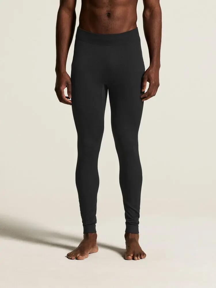 craft Warm Comfort Pant M — calça térmica preta, corte justo 3/7
