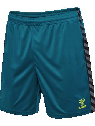hummel hmlAUTHENTIC PL Shorts para hombre – 100% poliéster – BLACK