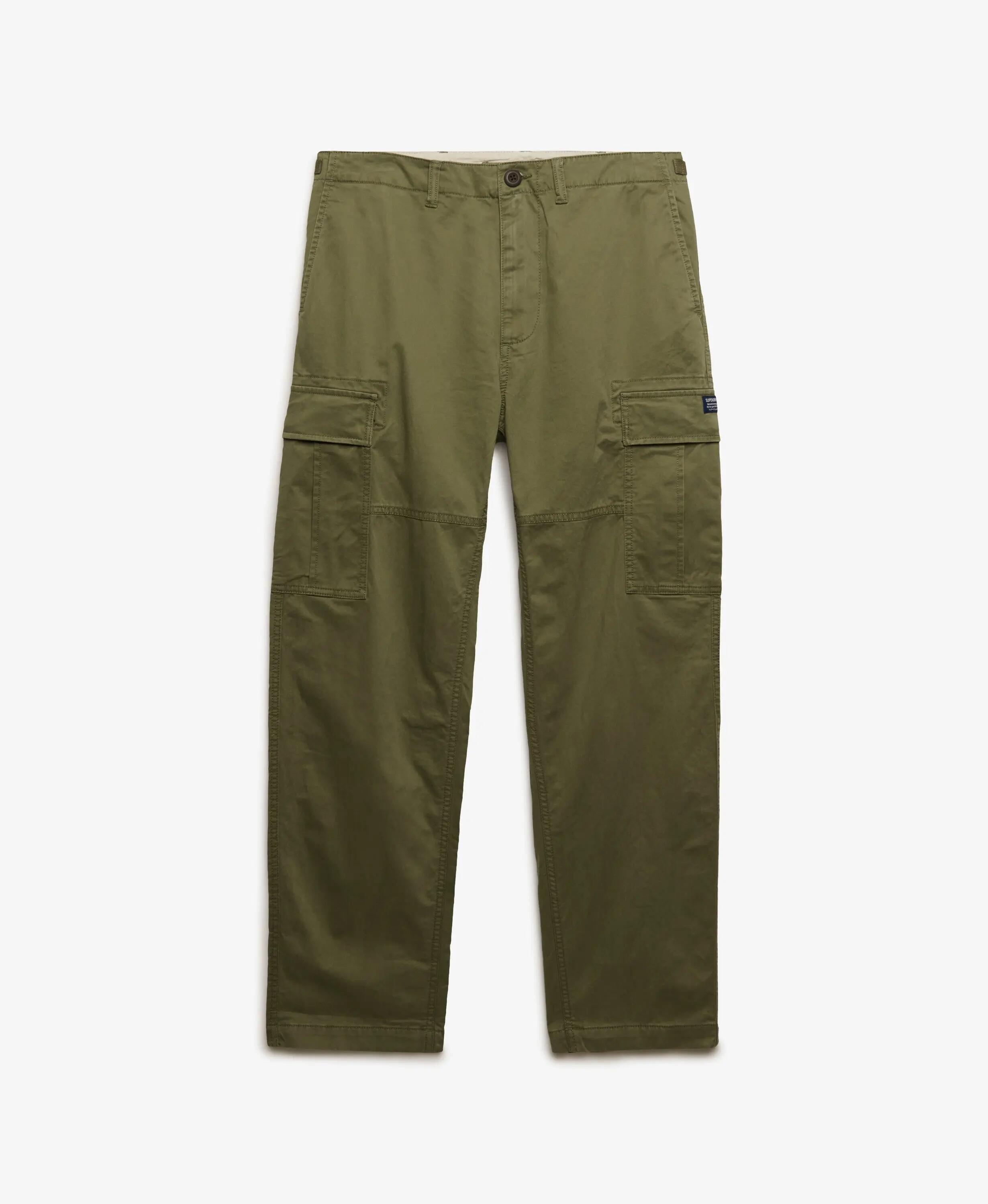superdry Calças Cargo Regular Tapered em algodão com elastano 6/6
