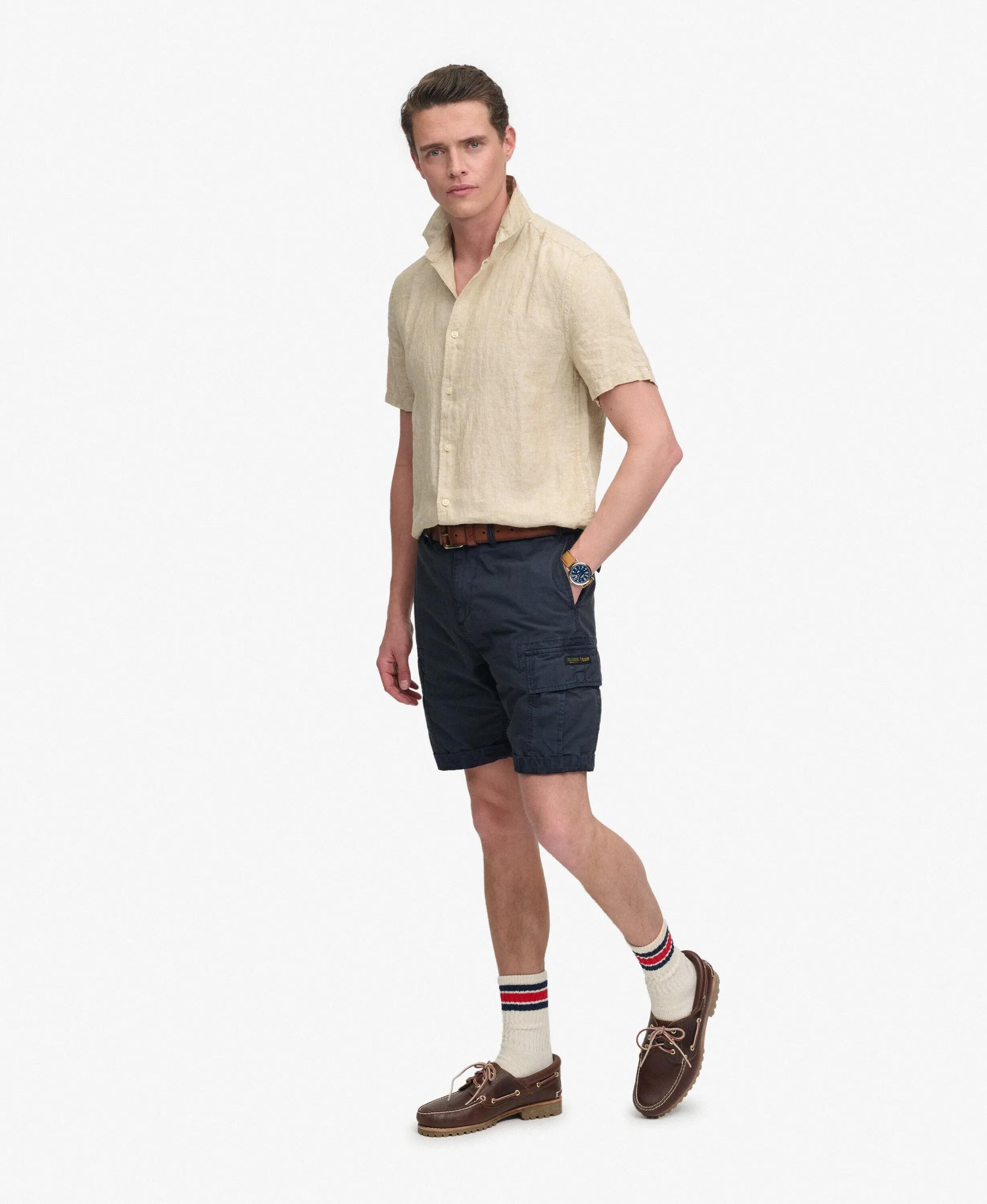 superdry Ripstop Light Cargo Shorts – 100% algodón, corte recto 5/6
