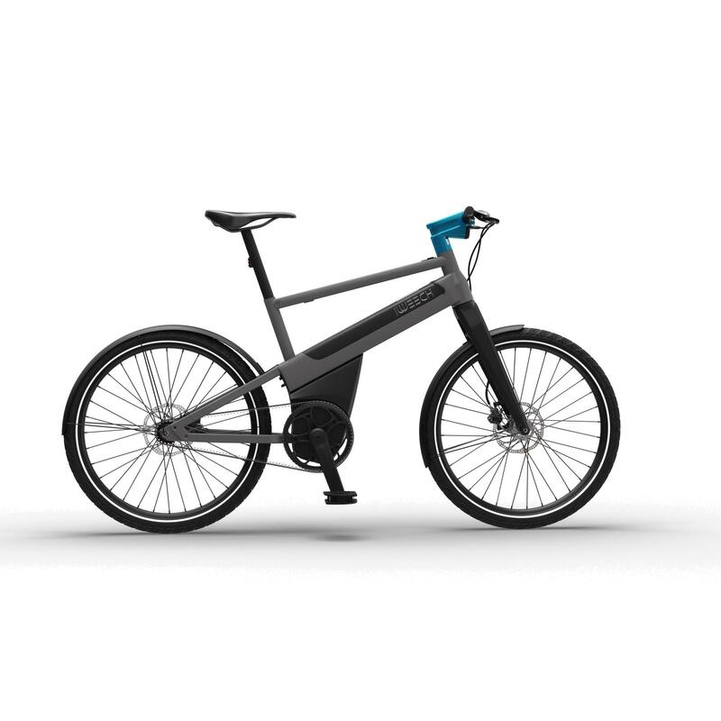 Vélo électrique urbain 100% automatique - Gris Orage Anodisé