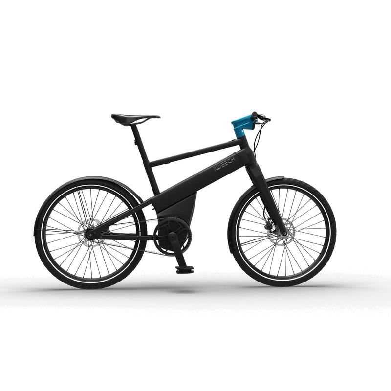Vélo électrique urbain 100% automatique - Noir Mat