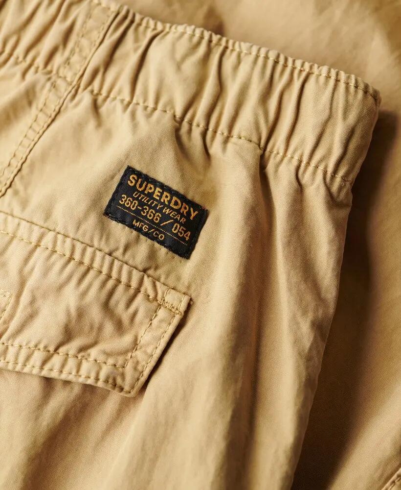 superdry Calças Baggy Parachute – Corte largo, Dress Beige 7/7