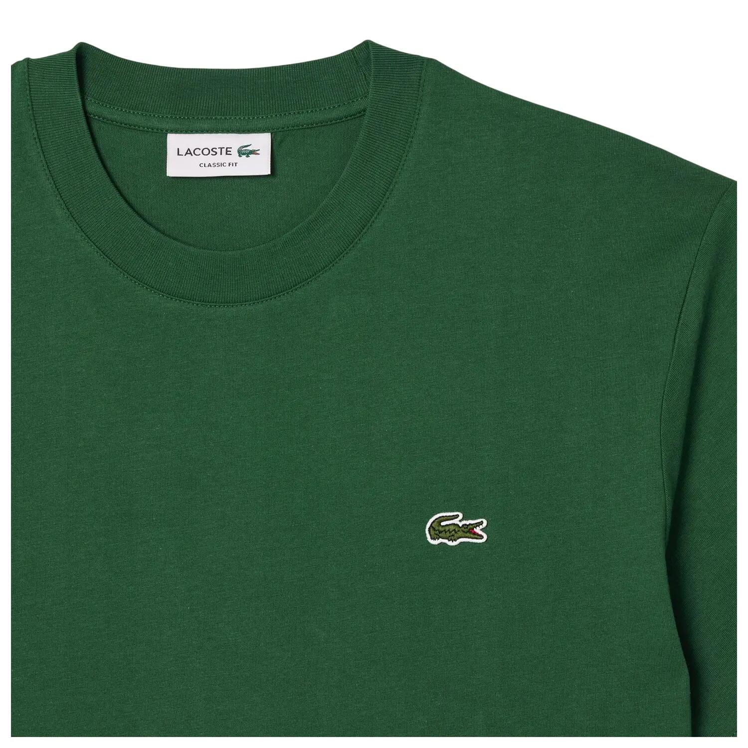 Tshirt Motif/style Logo Brodé Homme (Émeraude) 3/5