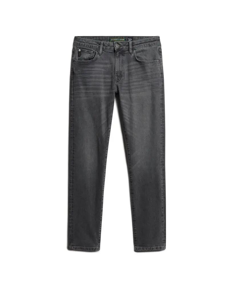 superdry Jeans Slim Vintage in cotone biologico — Clinton Used Grey 5/7