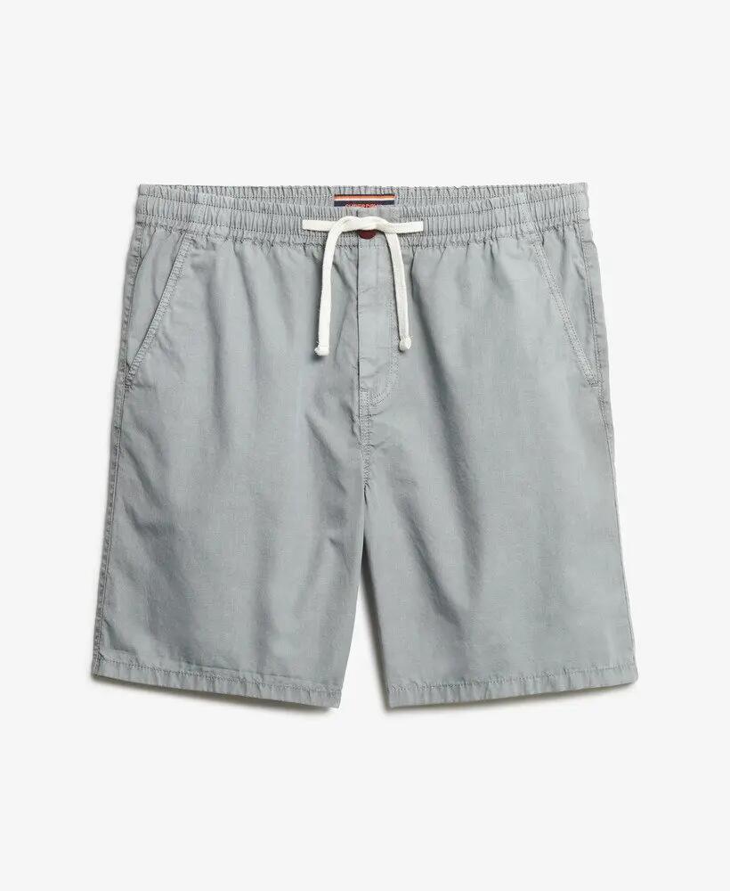 superdry Essentials Walk Short in cotone grigio 7/7