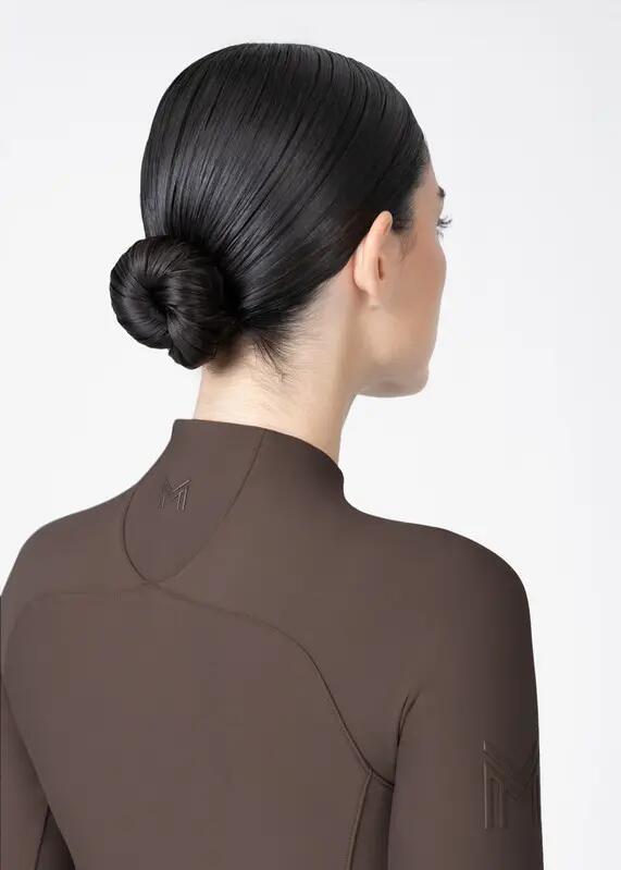 Camiseta Base Manga Larga Mujer Equitación Maximilian Origin Mocha 5/7