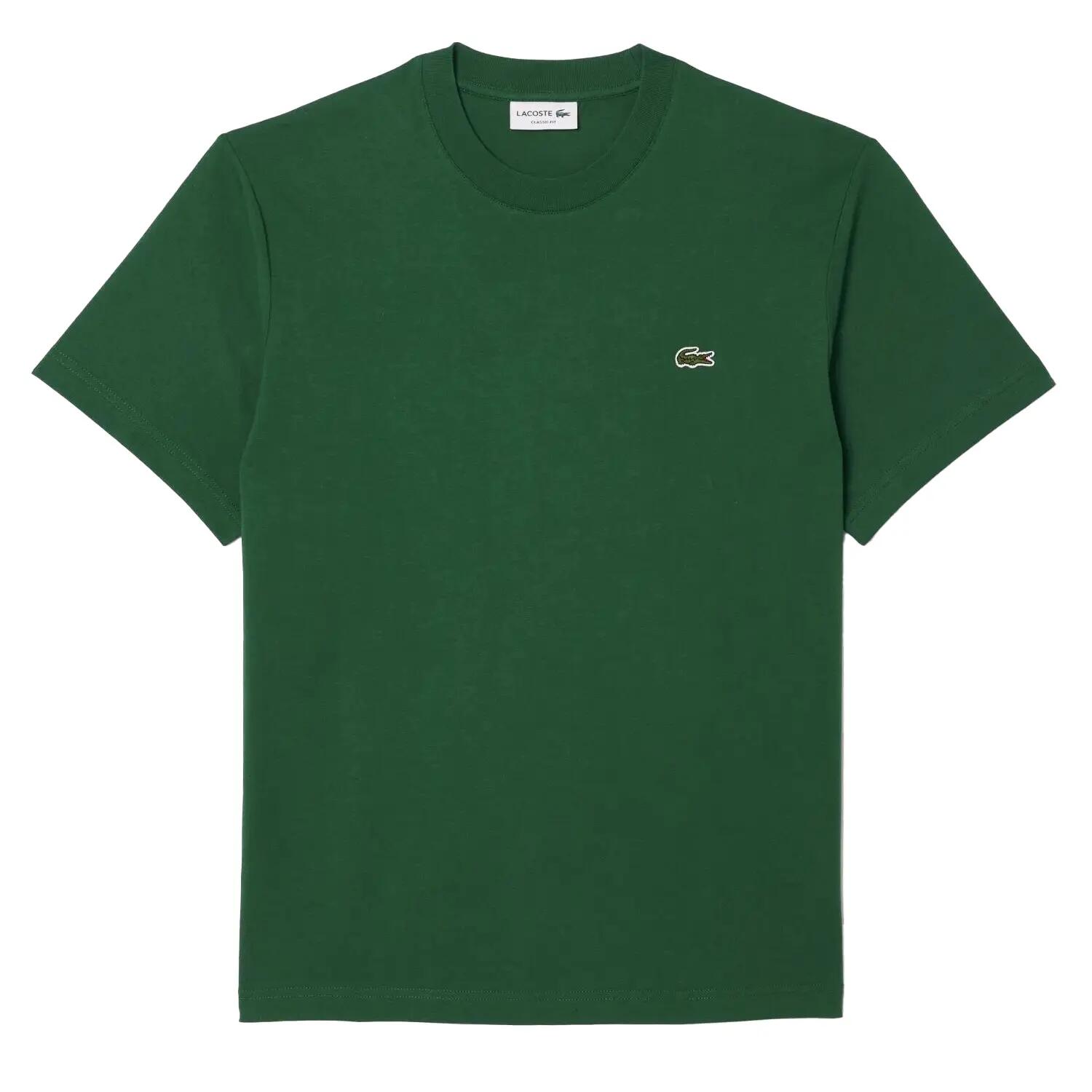 Tshirt Motif/style Logo Brodé Homme (Émeraude) 2/5