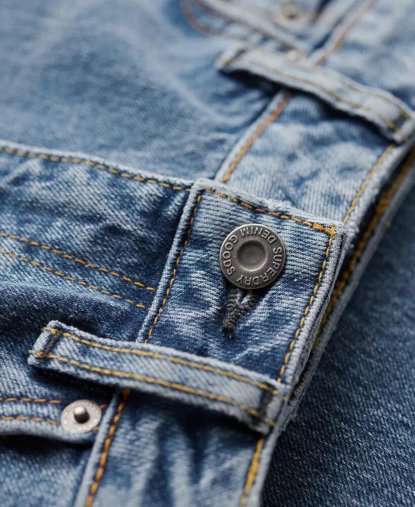 superdry Jeans slim flare mid rise em algodão biológico 4/6