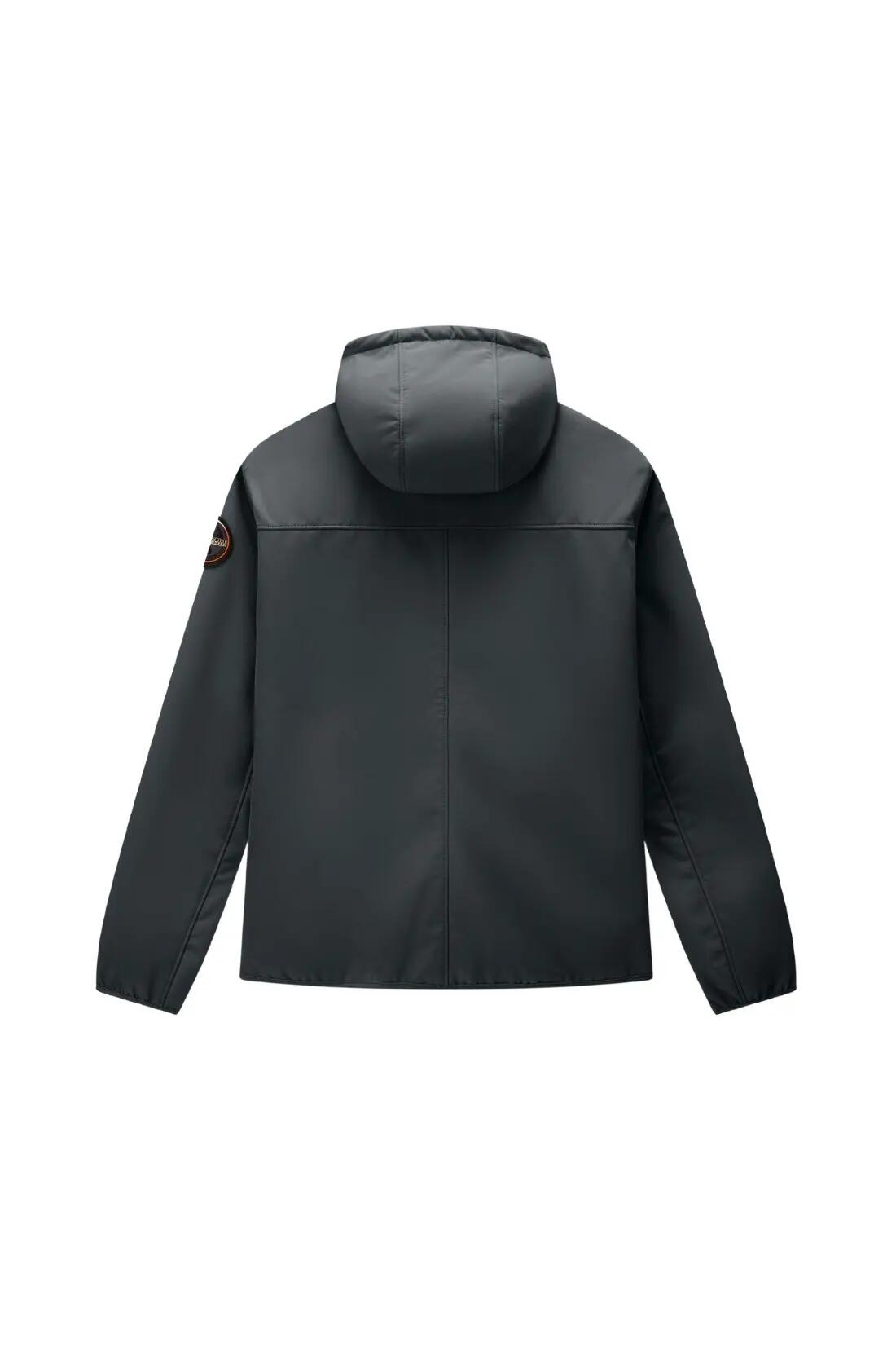 Jas - sportswear - Heren - Asherman - Regular, waterdicht, capuchon - Blauw navy 2/2