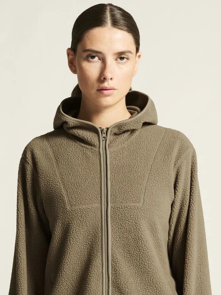 craft Join Pile FZ Hood W Taupe - 100% poliéster reciclado 7/7