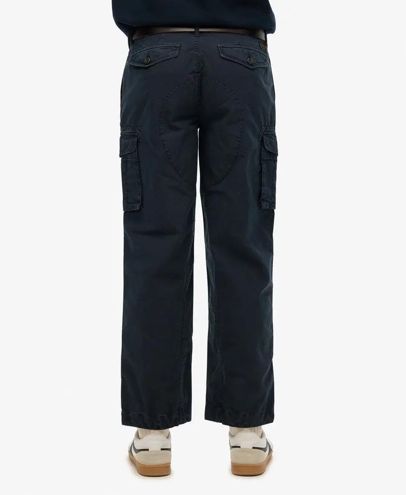 superdry Parachute Light Cargo Pant em algodão – ECLIPSE NAVY 3/7