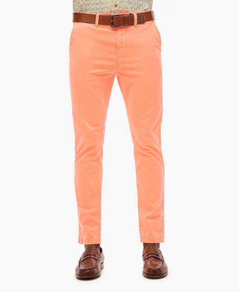superdry Calças chino International — corte slim, tecido twill 2/7