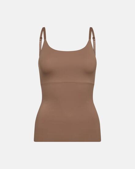 decoy DECOY shapewear top flexible – Top sculptant femme – Brun (86)