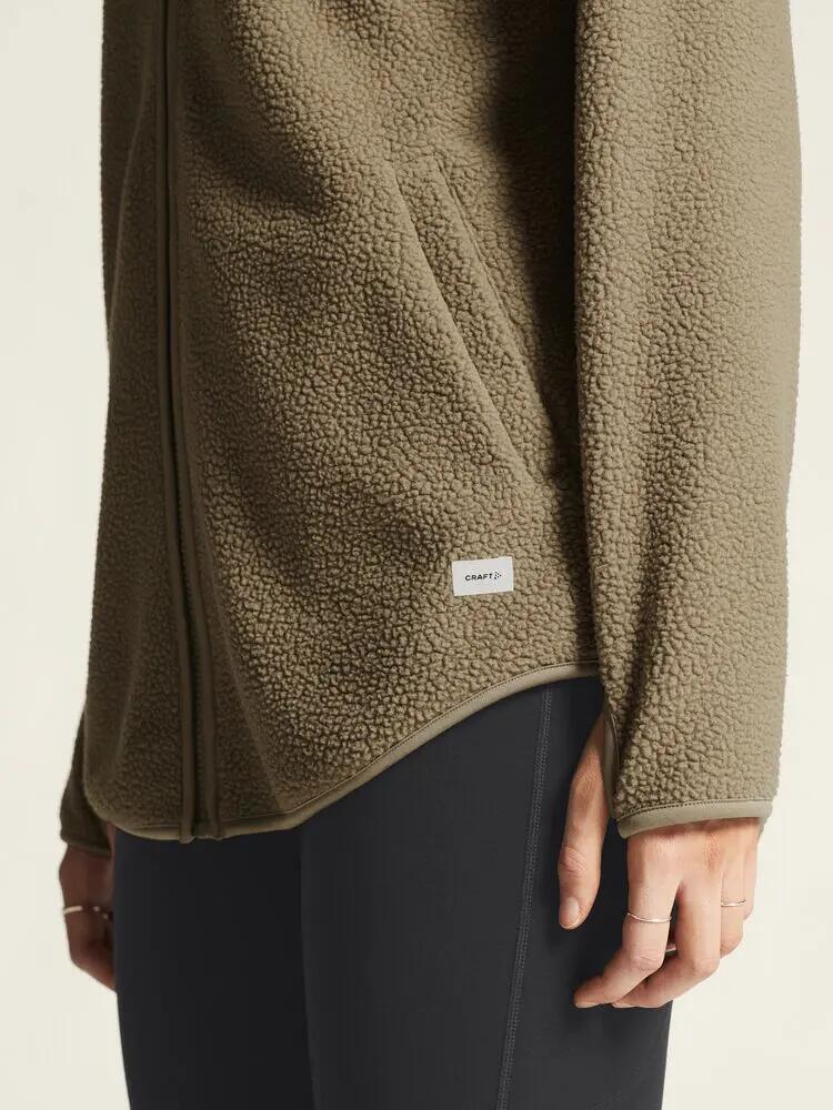craft Join Pile FZ Hood W Taupe - 100% poliéster reciclado 6/7