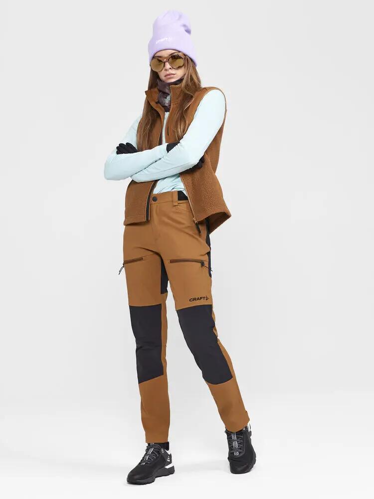 craft PRO Explore Hiking Pants W — pantaloni trekking elasticizzati e resistenti 2/7