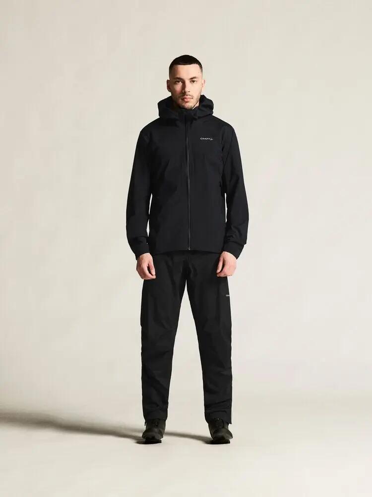 craft Everyday Hydro Pants M - Pantalón bici impermeable negro 7/7