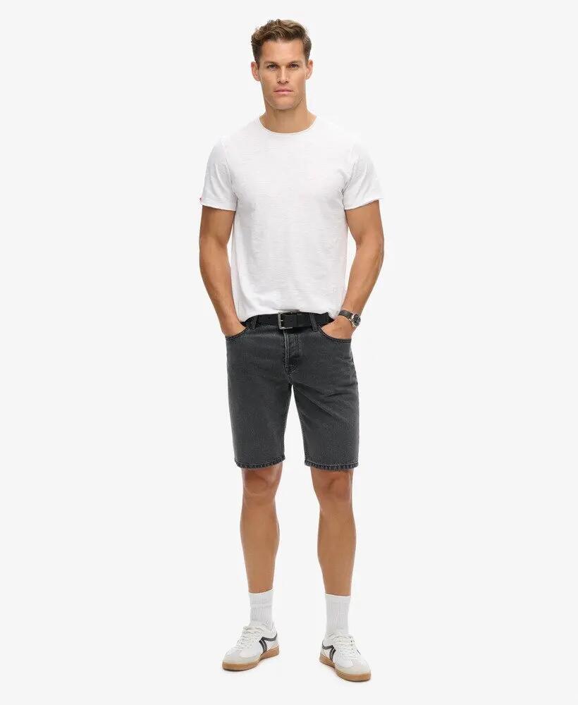 superdry Vintage Straight Shorts denim – 100% biologisch katoen 2/7