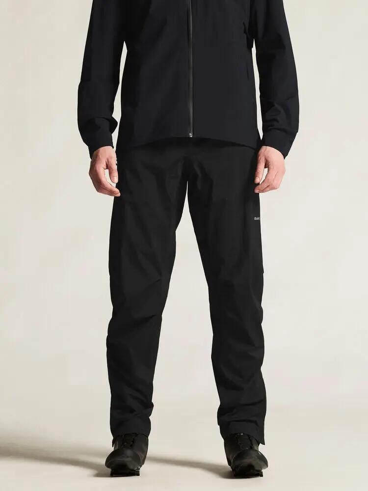 craft Everyday Hydro Pants M - Pantalón bici impermeable negro 4/7