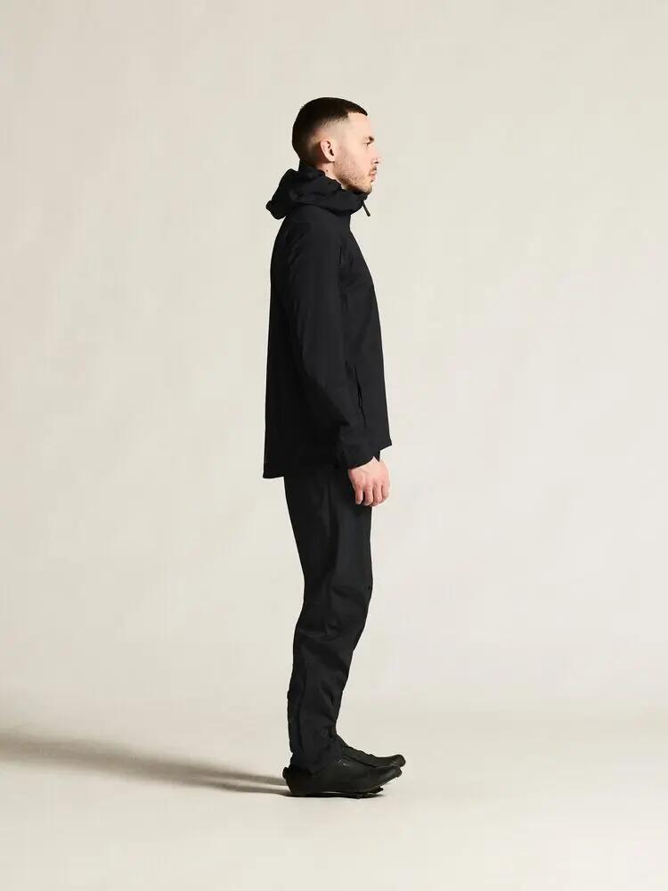 craft Everyday Hydro Pants M - Pantalón bici impermeable negro 3/7