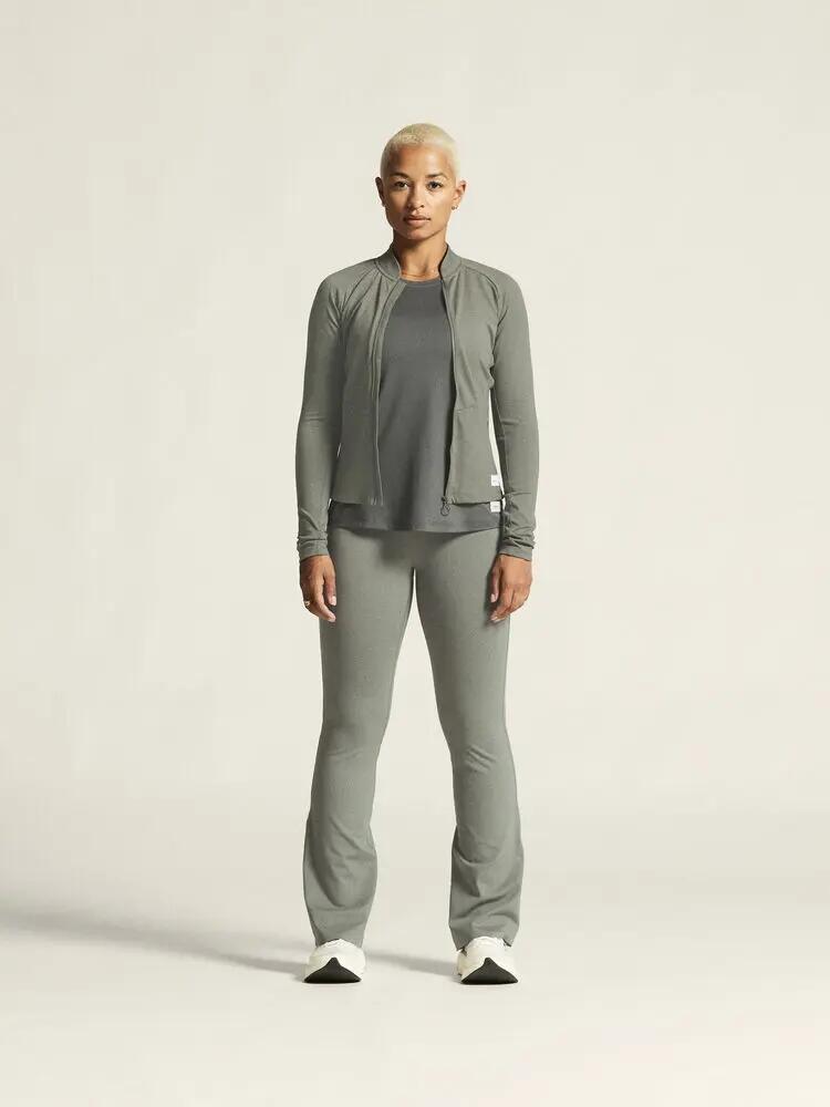 craft Collective Zip Sweater W – Trui met rits van gerecycled polyester 7/7