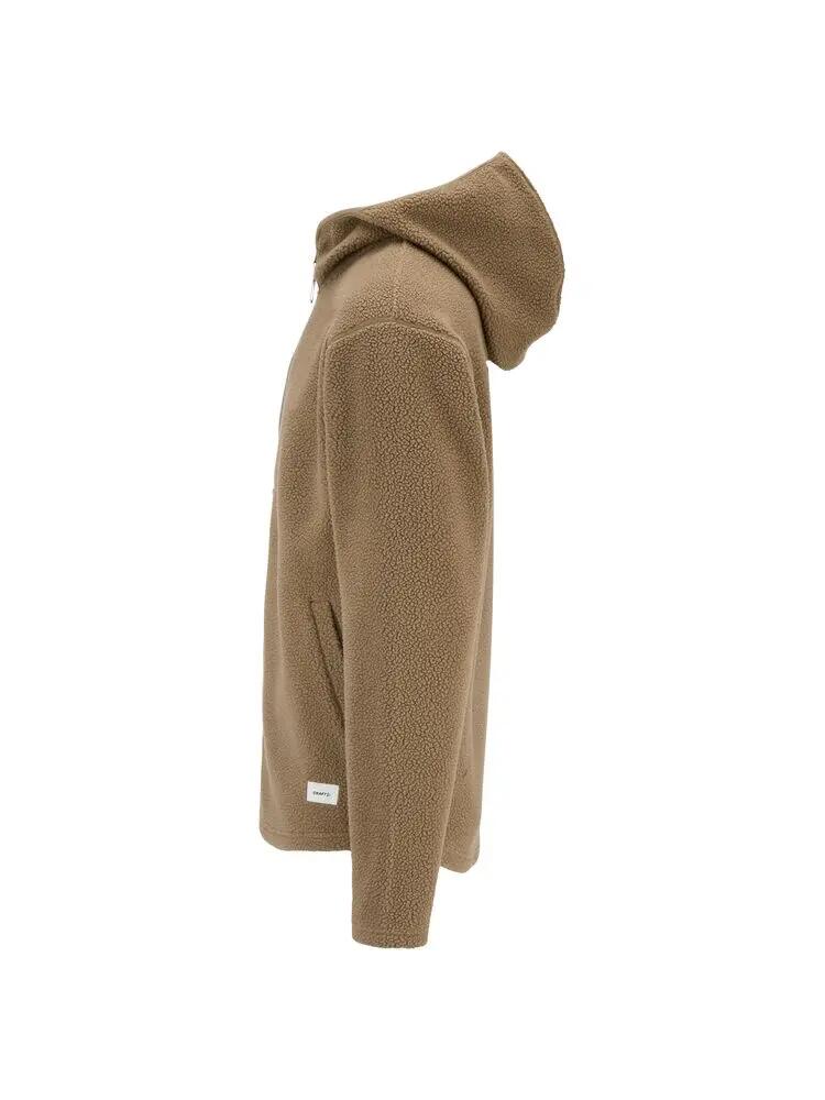 craft Join Pile Fleece FZ Hood M – fleece em poliéster reciclado, ajuste 3/7