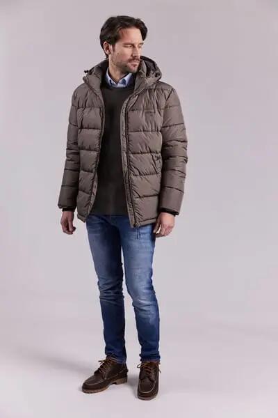 sebago Jasper Puffer Jacket beige, doudoune pour homme 3/7