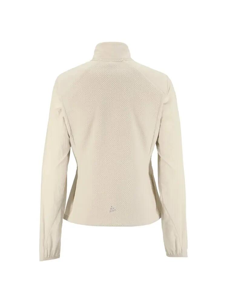 craft Fleece Jersey Jacket W — Jaqueta running quente com mangas corta‑vento 2/7