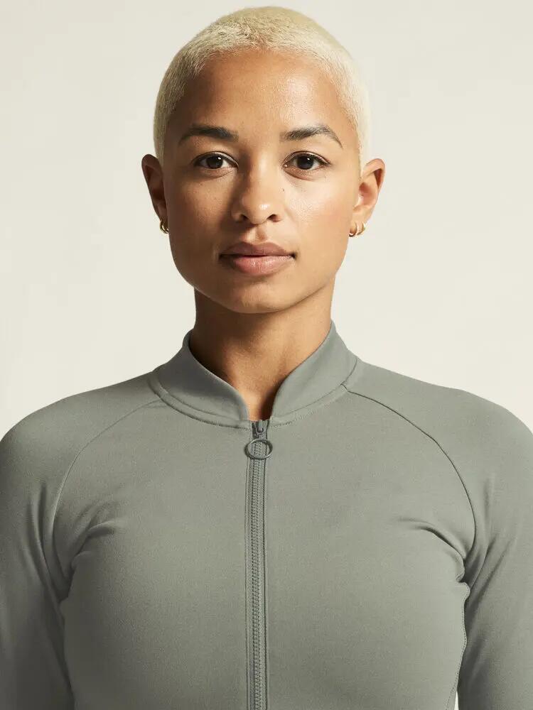 craft Collective Zip Sweater W – Trui met rits van gerecycled polyester 4/7