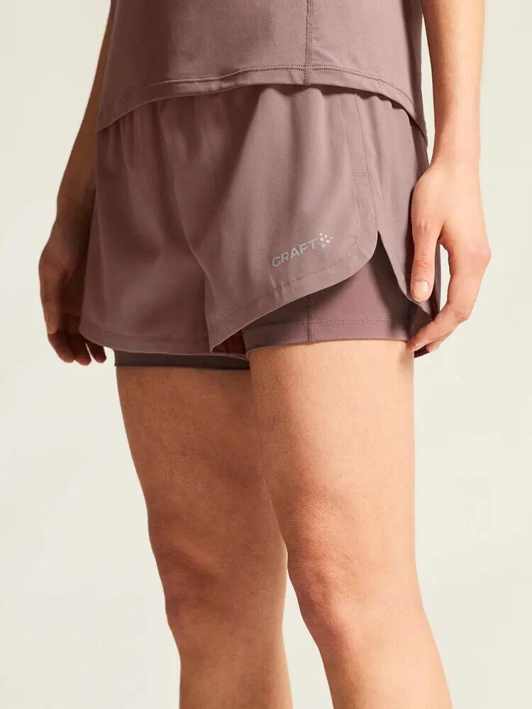 craft ADV Essence 2-In-1 Shorts 2 W – Short d'entraînement 2-en-1 7/7