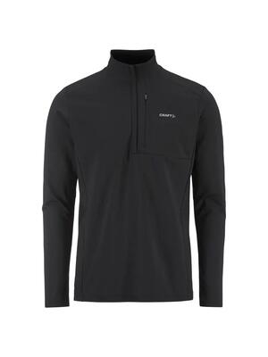 Craft gain thermal midlayer 2 m – thermo‑fleece zwart – black