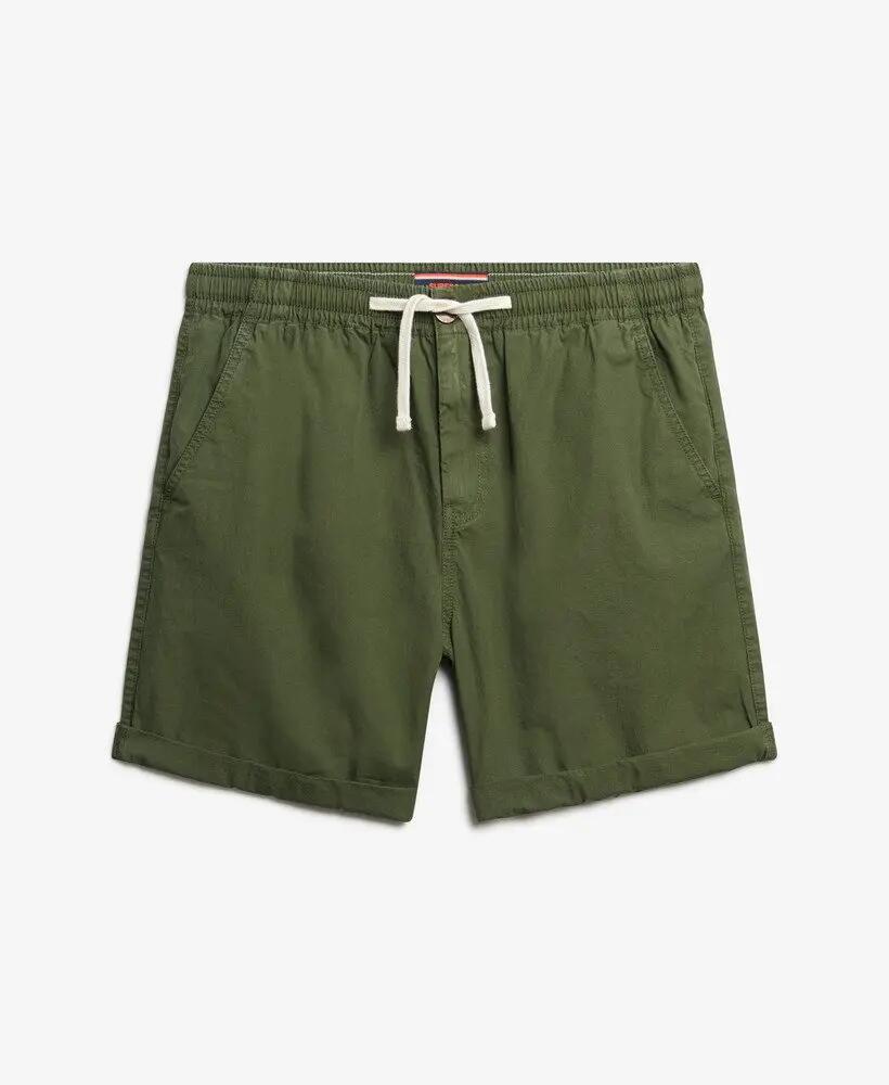 superdry Essentials Walk Short – 100% Baumwolle, olive Green 7/7