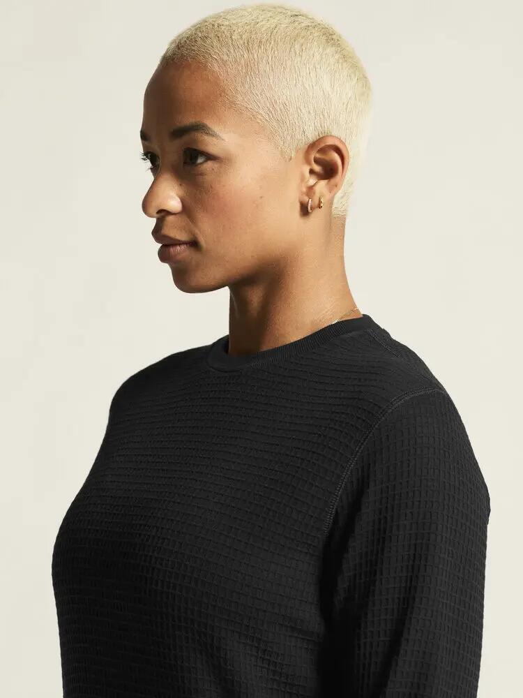 craft Wool Waffle RN W – Top manga longa em lã e lyocell 7/7