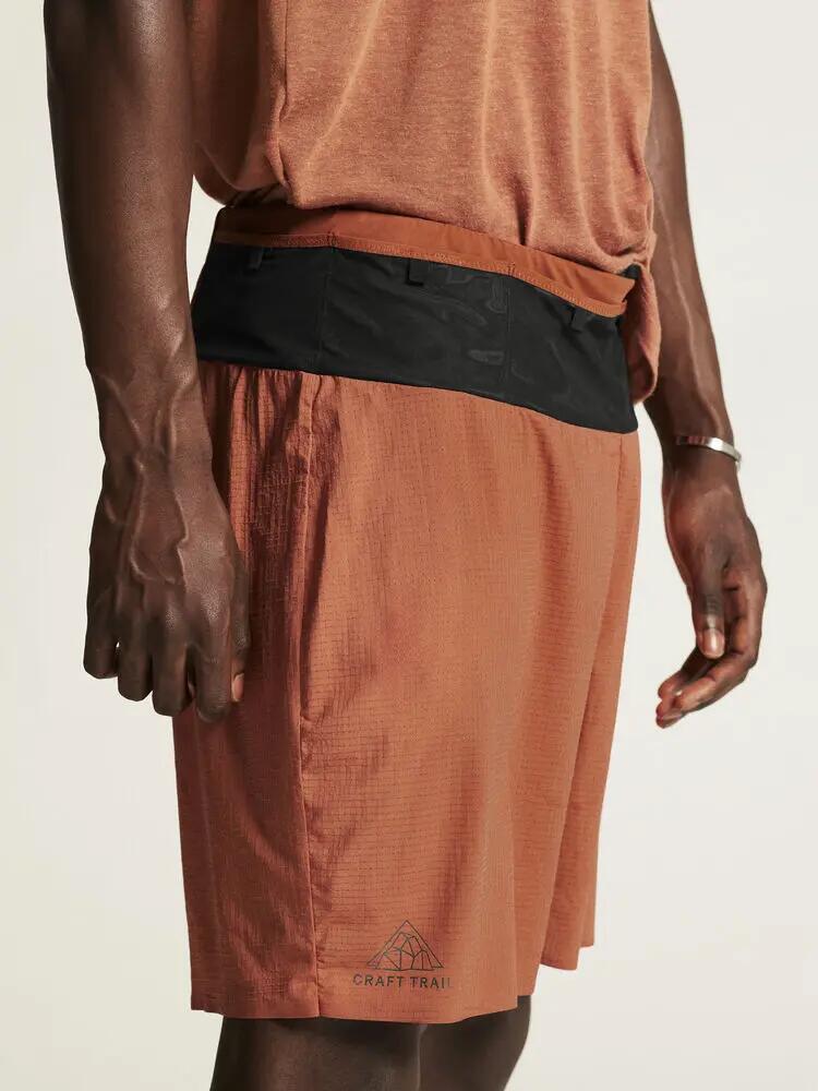 craft PRO Trail Shorts M — short 2in1 leggeri in ripstop riciclato 4/7